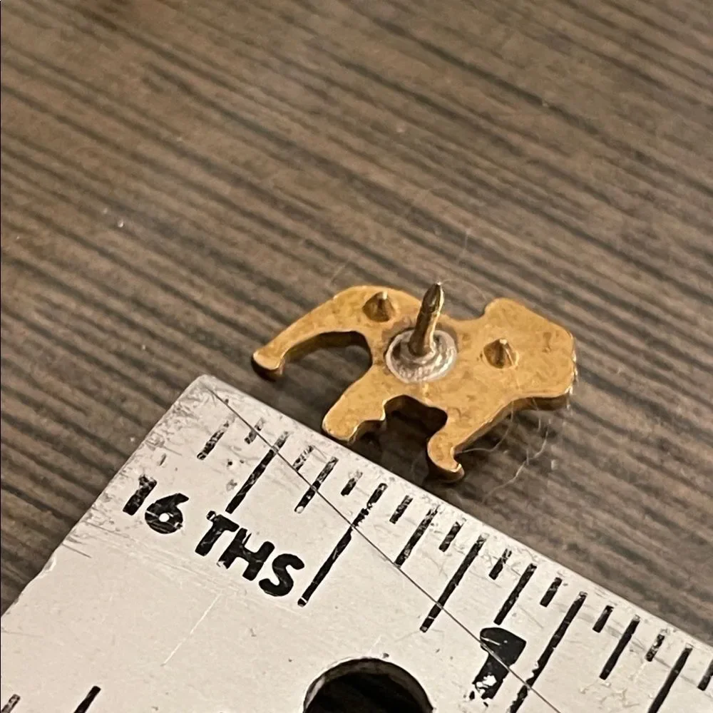 Vintage Bulldog Lapel Pin MACK TRUCK Dog Collectible Brooch Tie Tack